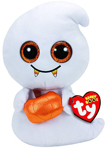 TY 37147 Scream-Geist, 24cm, mit Glitzeraugen, Beanie Boo's, Halloween Limitiert von Ty Beanie Boos