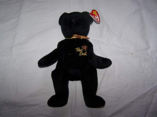 Beanie Babies Ty The End Black Teddy Bear by von Ty Europe