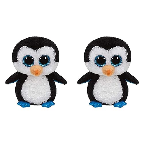 Ty UK 1607-36008 Waddles - Beanie Boos, 15 cm (Packung mit 2) von TY