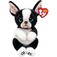 TY 41054 BEANIE BELLIE DOG TINK - BLACK & WHITE - 14 cm von Ty