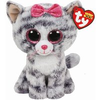 TY 7137190 Kiki, Katze grau, 15 cm von Ty