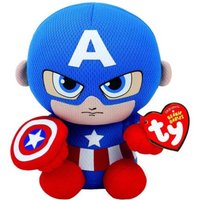 Ty - Beanie Babies Licensed - Marvel - Captain America, regular von Ty