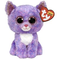 Ty - Beanie Boos - Cassidy Lavendel Katze, 15 cm, regular von Ty