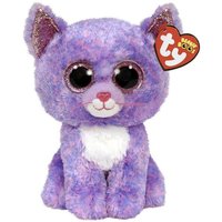 Ty - Beanie Boos - Cassidy Lavendel Katze, 24 cm, medium von Ty