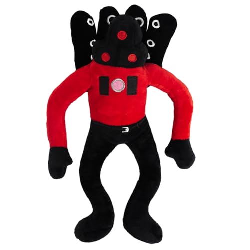 Tydeus Rot Plüschtiere Kuscheltier,32cm Rot Plüschpuppe Stofftier, Gefüllte Plüsch Figure,Plush Toys,Plüschtier für Spielfans Geschenk für Kinder Mädchen Jungen von Tydeus