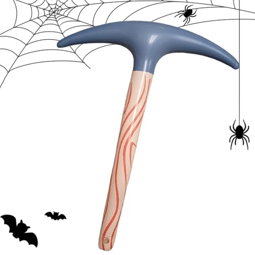 Tyinerc Aufblasbarer Halloween-Streich | Unechte Spitzhacke Spielzeug | Luftdichte Leichte Foto-Requisiten Realistische Dekorationen | Für Kinder Cosplay Halloween-Party Geschenk Erwachsene Streich Tyinerc Aufblasbarer Halloween-Streich | Unechte Spitzhacke Spielzeug | Luftdichte Leichte Foto-Requisiten Realistische Dekorationen | Für Kinder Cosplay Halloween-Party Geschenk Erwachsene Streich von Tyinerc