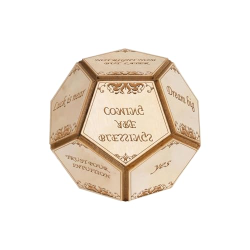 Tyinerc Entscheidungswürfel, 12 Seiten, lustiges Entscheidungsspiel mit polyedrischem Würfel – Gesellschaftsspiel zur Auswahl für Reisen, Zuhause, Zuhause, Ausflüge und Studium Tyinerc Entscheidungswürfel, 12 Seiten, lustiges Entscheidungsspiel mit polyedrischem Würfel – Gesellschaftsspiel zur Auswahl für Reisen, Zuhause, Zuhause, Ausflüge und Studium von Tyinerc