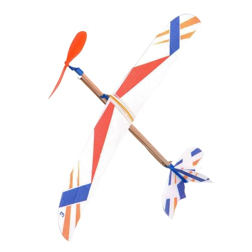 Tyinerc Flugzeug Mit Gummiantrieb,Gleiter Für Drinnen Und Draußen Spielzeug - Geburtstagsgeschenkidee Für Camping Garten Innen- Und Außenbereich Tyinerc Flugzeug Mit Gummiantrieb,Gleiter Für Drinnen Und Draußen Spielzeug - Geburtstagsgeschenkidee Für Camping Garten Innen- Und Außenbereich von Tyinerc