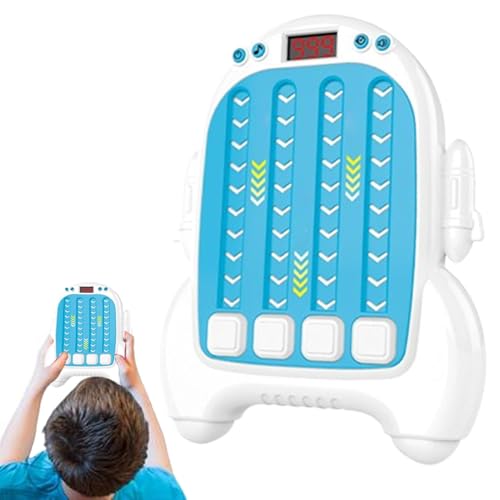 Tyinerc Interaktive Rhythmus-Spielmaschine, Interaktive Rhythmus-Spielmaschine für Kinder,Push-Puzzle-Spielzeug - Zappelspiel-Spielzeug für und Mädchen ab 3 Jahren, tragbares musikalisches von Tyinerc