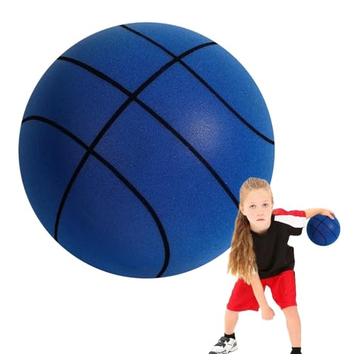 Tyinerc Silent Ball Basketball | Leichter Spielzeug-Silent-Ball-Spaß Für Den Innenbereich | Geschenk Für Das Training Von Kindern Und Erwachsenen, Indoor-Basketball von Tyinerc