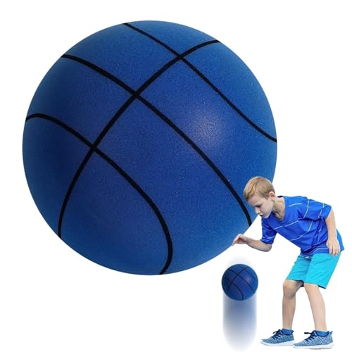 Tyinerc Silent Ball Basketball | Leichter Spielzeug-Silent-Ball-Spaß Für Den Innenbereich | Geschenk Für Das Training Von Kindern Und Erwachsenen, Indoor-Basketball von Tyinerc