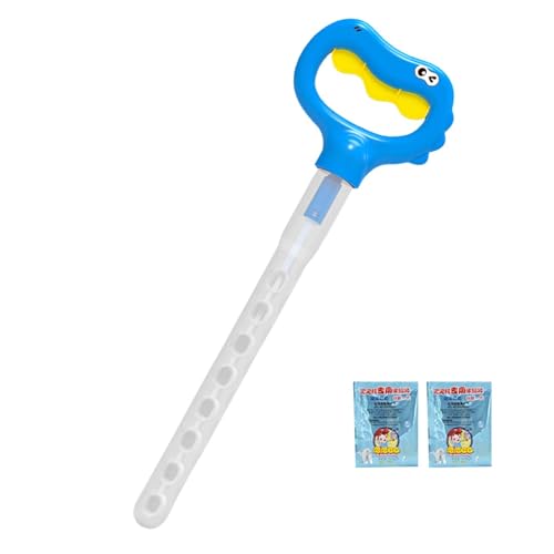 Tyinerc Smile Face Bubble Rod Toys,Dinosaurier Smiling Bubble Wand | Handgehaltenes Blasengebläse-Spielzeug | Smile Face Bubbles Maker Zauberstäbe Gartenspielzeug für Gartenspaß im Freien von Tyinerc