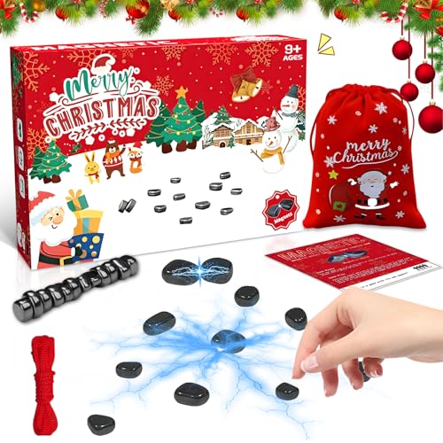 Magnetisches Schachspiel –Tischs Magnetspiels, Magnetic Chess Game,Neueste Weihnachtsedition, Tragbares Magnet-Schachspiel, Magnetspiel für Erwachsene, Brettspiel für Familientreffen, für Camping von Tylices