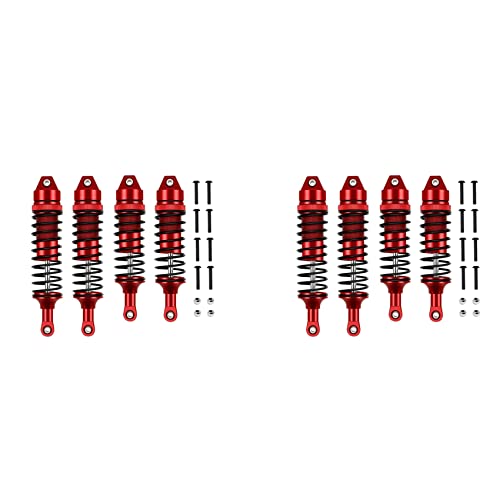 Tynmoel 8X Stoßdämpfer Vorne und Hinten Aus Metall für Slash VXL 2WD Stampede Hoss 1/10 RC Car Upgrades Teile,1 von Tynmoel