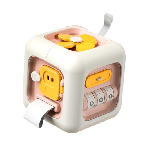Tytlyworth Sensorischer Busy Cube, Busy Cube Spielzeug,Sensorischer -Aktivitätswürfel für Kleinkinder - Verbessern Sie das logische Denken im Vorschulalter. Würfelspielzeug für Flugzeuge, von Tytlyworth