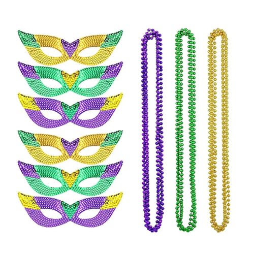 Tyuffghet Karneval Party Favors Lila Gold Grun Karneval Zirkus Thema Party Dekoration Set fur Geburtstag Karneval Braut Party von Tyuffghet