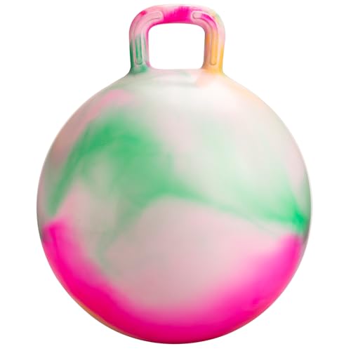 U&C Planet 55cm Hüpfball Sprungball mit Griff, 100 KG belastbar Space Hopper mit Luftpumpe Spielzeug für Kinder 7-12 Jahre Drinnen & Draußen, Lernspielzeug für Balance & Koordination, Wolke Grün U&C Planet 55cm Hüpfball Sprungball mit Griff, 100 KG belastbar Space Hopper mit Luftpumpe Spielzeug für Kinder 7-12 Jahre Drinnen & Draußen, Lernspielzeug für Balance & Koordination, Wolke Grün von U&C Planet