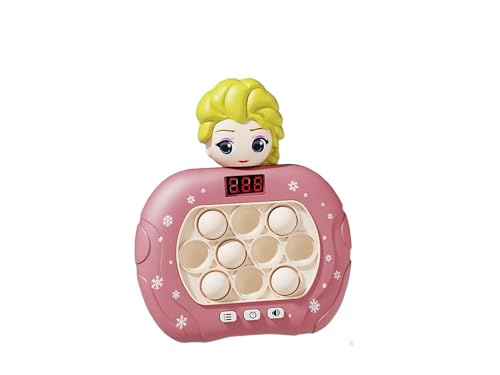 Elektronisches Pop Pop Spiel, Quick Push Bubbles, Elektronisches Pop It Konsole mit Display, sensorisches und magisches Spielzeug (WST-Prinzessin) von UBIK