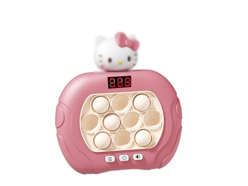 UBIK Elektronisches Pop It Spiel, Quick Push Bubbles, Elektronisches Pop It Konsole mit Display, sensorisches und magisches Spielzeug (WST-KITI) von UBIK