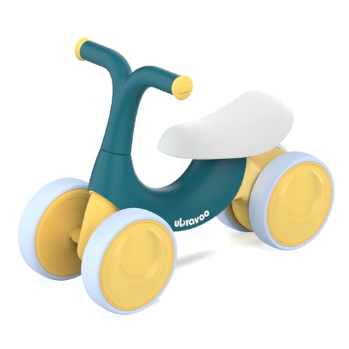 UBRAVOO Baby Laufrad Spielzeug, Baby Walker, Kleinkind Laufrad 10-36 Monate Fahrt auf Spielzeug Geburtstagsgeschenk mit 4 Rädern, Kein Pedal-Grün UBRAVOO Baby Laufrad Spielzeug, Baby Walker, Kleinkind Laufrad 10-36 Monate Fahrt auf Spielzeug Geburtstagsgeschenk mit 4 Rädern, Kein Pedal-Grün von UBRAVOO