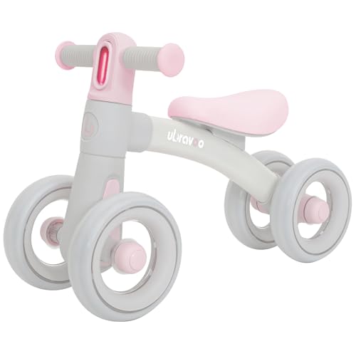 UBRAVOO Kinderlaufrad ab 1 Jahr, Baby Laufrad Spielzeug mit 4 Räder für 10-24 Monate,Erstes Vorschulfahrrad und erstes Reiten auf Spielzeug-Geschenken für Jungen Mädchen UBRAVOO Kinderlaufrad ab 1 Jahr, Baby Laufrad Spielzeug mit 4 Räder für 10-24 Monate,Erstes Vorschulfahrrad und erstes Reiten auf Spielzeug-Geschenken für Jungen Mädchen von UBRAVOO