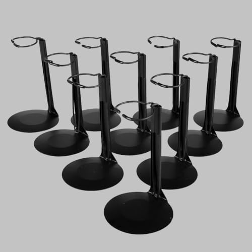 UCanaan 10 Stück Puppenständer - Action Figur Ständer mit erweiterbarem Taillendraht für 8„-14“ Puppen Puppenständer für 8 bis 12inch Puppen geeignet für 1/6 Puppen Zubehör, Action Figur Ständer UCanaan 10 Stück Puppenständer - Action Figur Ständer mit erweiterbarem Taillendraht für 8„-14“ Puppen Puppenständer für 8 bis 12inch Puppen geeignet für 1/6 Puppen Zubehör, Action Figur Ständer von UCanaan
