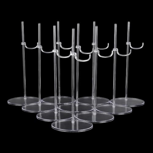 UCanaan 6 Stück Puppenständer Display-Halter für Puppen Transparentes Modell Support Frame Prop Up Girl Dolls Geeignet für 11''-13'' Inch 1/6 Puppen Zubehör Puppenständer Puppenvitrine UCanaan 6 Stück Puppenständer Display-Halter für Puppen Transparentes Modell Support Frame Prop Up Girl Dolls Geeignet für 11''-13'' Inch 1/6 Puppen Zubehör Puppenständer Puppenvitrine von UCanaan