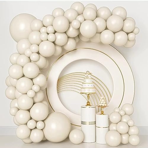 Luftballons Beige, 84 Stück Luftballons Geburtstag Girlande Satz von Ballons beige 18 Zoll 12 Zoll 10 Zoll 5 Zoll,Helium Beige Luftballons für Hochzeit,Geburtstags,Babyparty,Graduierung,Deko Luftballons Beige, 84 Stück Luftballons Geburtstag Girlande Satz von Ballons beige 18 Zoll 12 Zoll 10 Zoll 5 Zoll,Helium Beige Luftballons für Hochzeit,Geburtstags,Babyparty,Graduierung,Deko von UDRKFOPK