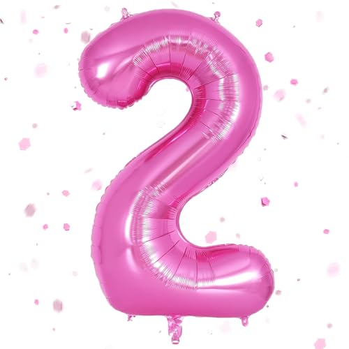 Zahlen Luftballon Rosa,Heißes rosa Luftballons 2, 40 Zoll Heißes rosa Folienballon 2,101cm Rosa Zahlenballon 2 Helium Ballon Luftballon 2 Geburtstag für 2 Jahre Geburtstagsdeko Kinder Mädchen Junge Zahlen Luftballon Rosa,Heißes rosa Luftballons 2, 40 Zoll Heißes rosa Folienballon 2,101cm Rosa Zahlenballon 2 Helium Ballon Luftballon 2 Geburtstag für 2 Jahre Geburtstagsdeko Kinder Mädchen Junge von UDRKFOPK