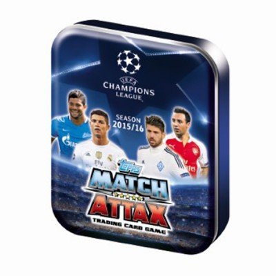 UEFA Champions League - Mini-Tin Saison 2015/16 - mit 36 Trading Karten von UEFA Champions League