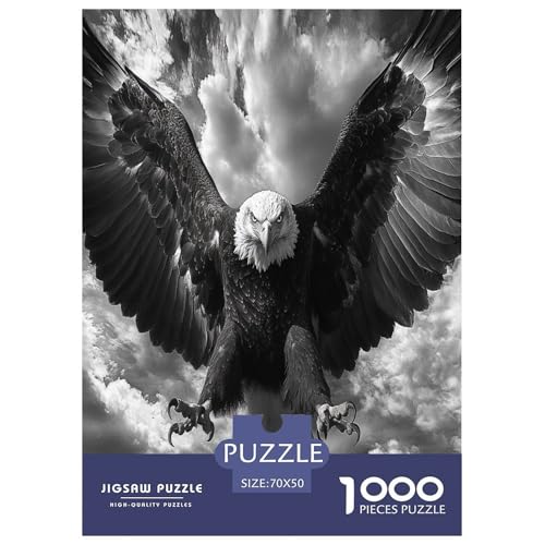 Adler Puzzles 1000 Teile Schwer Puzzle Spielzeug Lernspiel Impossible Herausforderungsspielzeug Für Erwachsene Und Kinder Ab 14 Jahren 70x50cm/1000pcs Adler Puzzles 1000 Teile Schwer Puzzle Spielzeug Lernspiel Impossible Herausforderungsspielzeug Für Erwachsene Und Kinder Ab 14 Jahren 70x50cm/1000pcs von UENDOKRNN