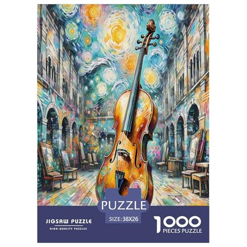 Cello Puzzle 1000-teilige Schwer Puzzle Spielzeug Lernspiel Impossible Herausforderungsspielzeug Für Erwachsene Und Kinder Ab 14 Jahren 38x26cm/1000pcs Cello Puzzle 1000-teilige Schwer Puzzle Spielzeug Lernspiel Impossible Herausforderungsspielzeug Für Erwachsene Und Kinder Ab 14 Jahren 38x26cm/1000pcs von UENDOKRNN