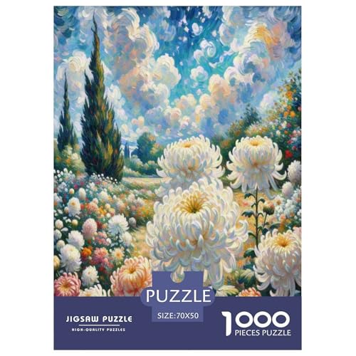 Chrysanthemen Puzzle 1000 Teile Schwer Puzzle Spielzeug Lernspiel Impossible Herausforderungsspielzeug Für Erwachsene Und Kinder Ab 14 Jahren 70x50cm/1000pcs Chrysanthemen Puzzle 1000 Teile Schwer Puzzle Spielzeug Lernspiel Impossible Herausforderungsspielzeug Für Erwachsene Und Kinder Ab 14 Jahren 70x50cm/1000pcs von UENDOKRNN
