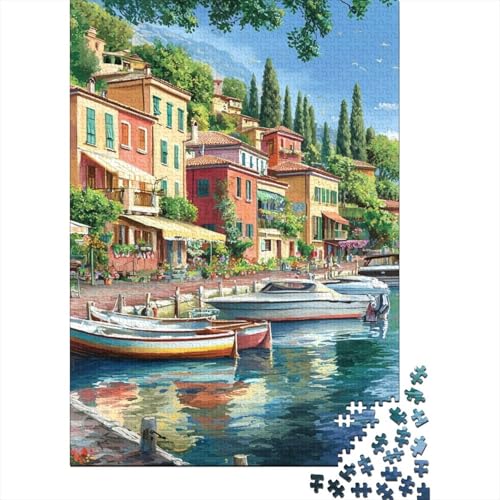 Comer See Puzzles 1000-teilige Schwer Puzzle Spielzeug Lernspiel Impossible Herausforderungsspielzeug Für Erwachsene Kinder 1000pcs (75x50cm) von UENDOKRNN