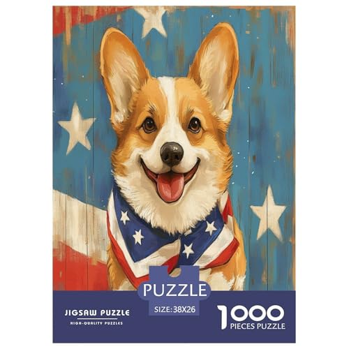 Corgi Puzzles 1000 Teile Schwer Puzzle Spielzeug Lernspiel Impossible Herausforderungsspielzeug Für Erwachsene Und Kinder Ab 14 Jahren 38x26cm/1000pcs Corgi Puzzles 1000 Teile Schwer Puzzle Spielzeug Lernspiel Impossible Herausforderungsspielzeug Für Erwachsene Und Kinder Ab 14 Jahren 38x26cm/1000pcs von UENDOKRNN