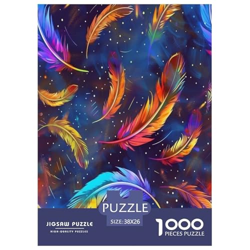 Feder Puzzle 1000-teilige Schwer Puzzle Spielzeug Lernspiel Impossible Herausforderungsspielzeug Für Erwachsene Und Kinder Ab 14 Jahren 38x26cm/1000pcs Feder Puzzle 1000-teilige Schwer Puzzle Spielzeug Lernspiel Impossible Herausforderungsspielzeug Für Erwachsene Und Kinder Ab 14 Jahren 38x26cm/1000pcs von UENDOKRNN