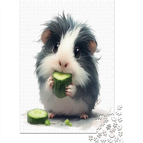 Guinea Schwein Puzzlespiel 1000 Teile Puzzle Für Erwachsene Und Kinder Ab 14 Jahren, Erwachsenen Puzzlespiel Puzzel 1000pcs (75x50cm) von UENDOKRNN