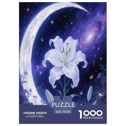 Lilie Puzzle 1000 Teile Schwer Puzzle Spielzeug Lernspiel Impossible Herausforderungsspielzeug Für Erwachsene Und Kinder Ab 12 Jahren 70x50cm/1000pcs Lilie Puzzle 1000 Teile Schwer Puzzle Spielzeug Lernspiel Impossible Herausforderungsspielzeug Für Erwachsene Und Kinder Ab 12 Jahren 70x50cm/1000pcs von UENDOKRNN