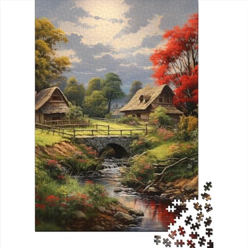 Paradies Puzzles 1000 Teile Schwer Puzzle Spielzeug Lernspiel Impossible Herausforderung Spielzeug Für Erwachsene Und Kinder Ab 14 Jahren 1000pcs (75x50cm) von UENDOKRNN