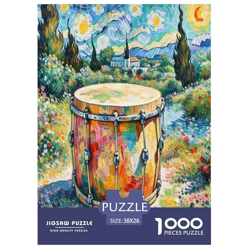 Trommel Puzzle 1000-teilige Schwer Puzzle Spielzeug Lernspiel Impossible Herausforderungsspielzeug Für Erwachsene Und Kinder Ab 14 Jahren 38x26cm/1000pcs Trommel Puzzle 1000-teilige Schwer Puzzle Spielzeug Lernspiel Impossible Herausforderungsspielzeug Für Erwachsene Und Kinder Ab 14 Jahren 38x26cm/1000pcs von UENDOKRNN