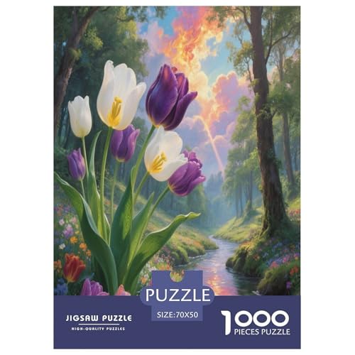 Tulpen Puzzles 1000 Teile Schwer Puzzle Spielzeug Lernspiel Impossible Herausforderungsspielzeug Für Erwachsene Und Kinder Ab 14 Jahren 70x50cm/1000pcs Tulpen Puzzles 1000 Teile Schwer Puzzle Spielzeug Lernspiel Impossible Herausforderungsspielzeug Für Erwachsene Und Kinder Ab 14 Jahren 70x50cm/1000pcs von UENDOKRNN