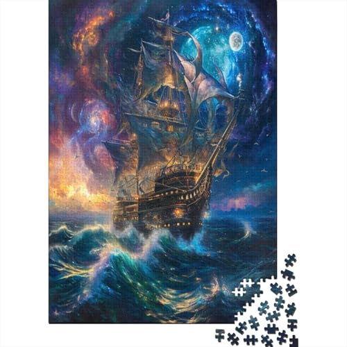 Segelboot Puzzle 1000 Teile Puzzle Erwachsene Schwieriges Schwer Puzzle Für Erwachsene Und Kinder Ab 14 Jahren Puzzel 1000pcs (75x50cm) von UFAZEHDNS