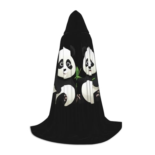 UFhgjjb S Halloween-Kapuzenumhang – Unisex-Baby-Panda-Ess-Bambus-Druck, Cosplay-Bademantel für Partys, Karneval, Comic-Ausstellungen und mehr UFhgjjb S Halloween-Kapuzenumhang – Unisex-Baby-Panda-Ess-Bambus-Druck, Cosplay-Bademantel für Partys, Karneval, Comic-Ausstellungen und mehr von UFhgjjb