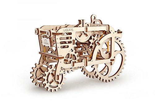 Der Traktor von Ugears ist EIN mechanisches 3D-Puzzle, EIN hölzernes Rätsel für Kinder, Jugendliche und Erwachsene von UGEARS