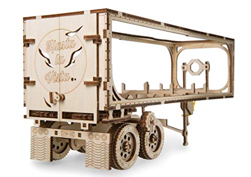 ugears Trailer für schwere Boy Truck vm-03 self-assembling 3D Holz Modell von UGEARS