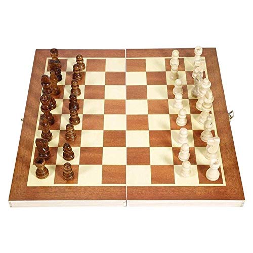 Hause Dekoration Holz Schach Pädagogisches Spielzeug Schachbrett Set Klapp Schach Hause Desktop Dekoration von UGKSBDVJK