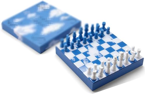 Internationales Schach, Schachspiel aus Holz, professionelles Turnierschachspiel mit Spielschachfiguren, Aufbewahrungsfächern für Reiseschachbrett, Tischspiel, Schachgeschenke von UGKSBDVJK