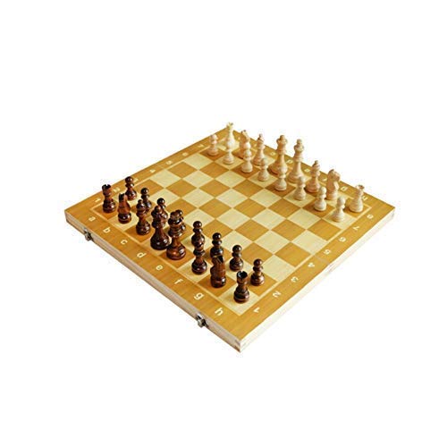 Schach Braun Holz Feine Verarbeitung Für Anfänger/Trainingsspiel Schach Set von UGKSBDVJK