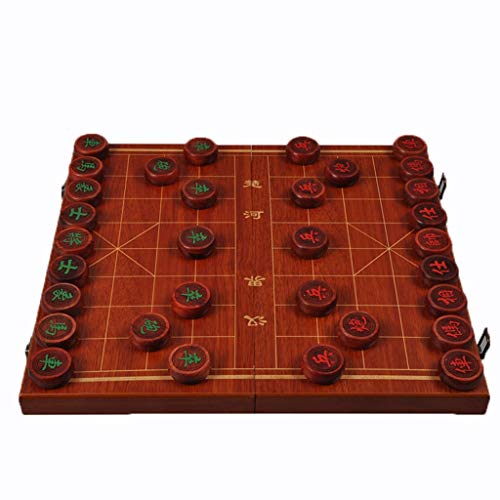 Schach in 3 Größen, Gedächtnisübungsschach, Holzschach, chinesisches Schachspiel, handgeschnitztes Schach, Touristenschach von UGKSBDVJK