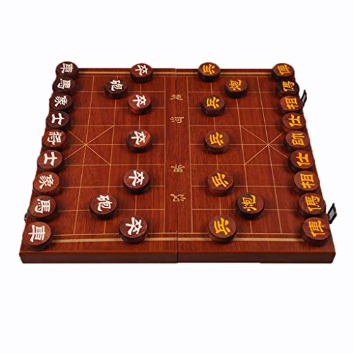 Schach in 3 Größen, Gedächtnisübungsschach, Holzschach, chinesisches Schachspiel, handgeschnitztes Schach, Touristenschach von UGKSBDVJK